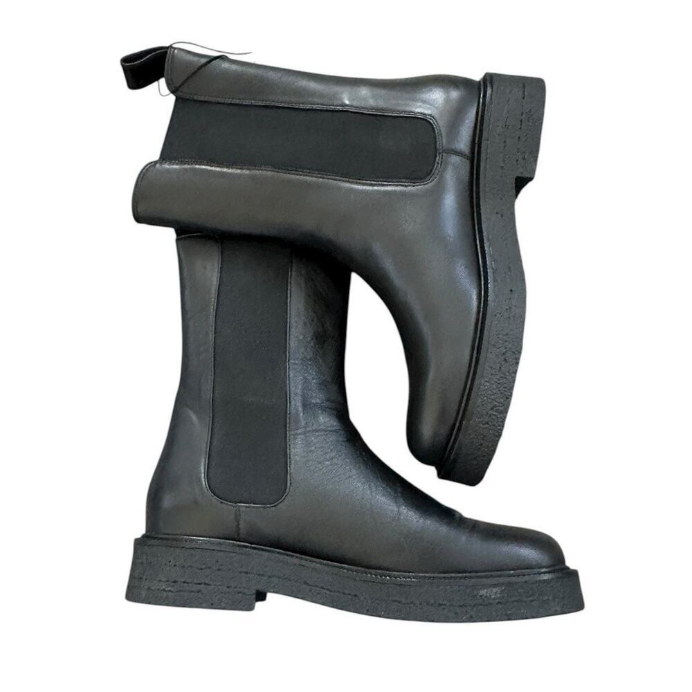 Staud Women's Black Palamino Chelsea Boots Shoes Size 37 - Picture 5 of 10